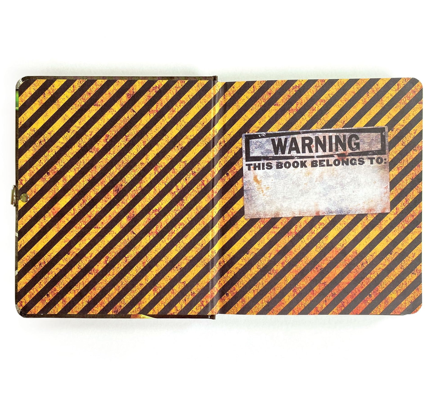Playhouse Radioactive Glow In The Dark Lock & Key Lined Page Diary For Kids