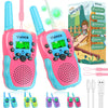 Vvinca Toys For 3-12 Year Old Girls, Rechargeable Walkie Talkies For Kids 22 Channels 2 Way Kids Walkie Talkie With Flashlight F