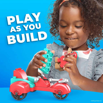 Mega Paw Patrol Bloks Liberty'S City Scooter Toy Building Set