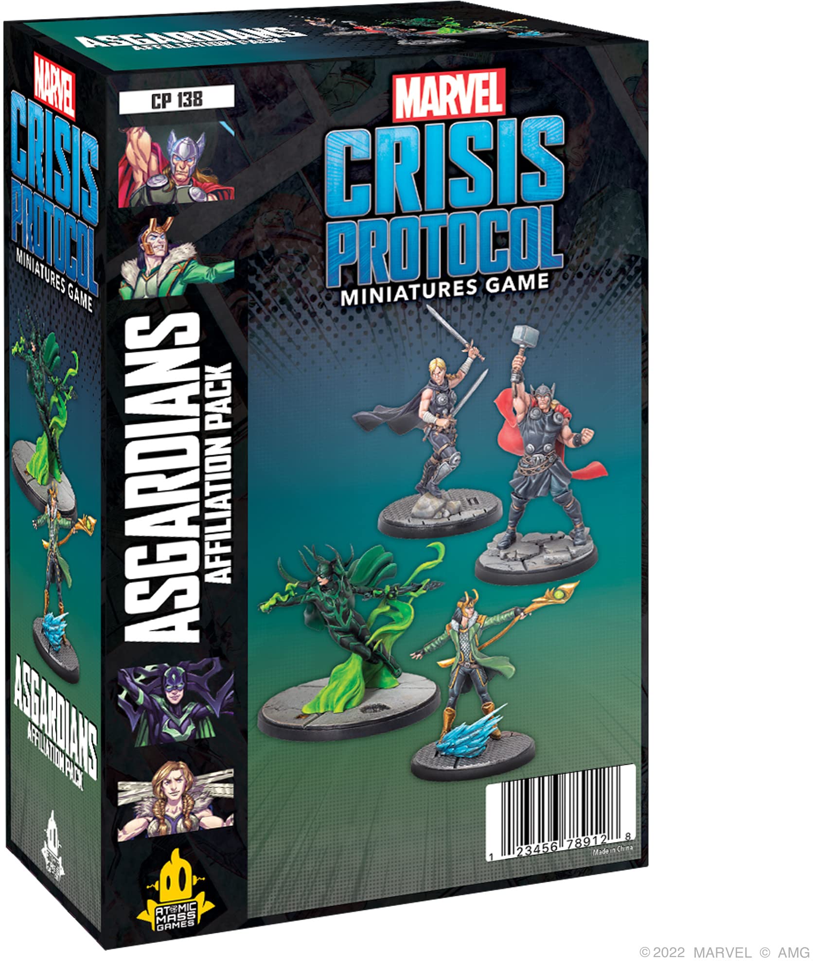 Marvel: Crisis Protocol Uncanny X-Men AFFILIATION PACK - Unite the Mutant Heroes! Tabletop Superhero Game, Ages 14+, 2 Players,