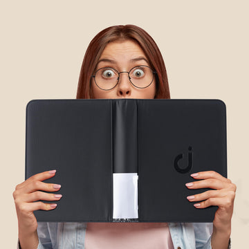 Toploader Binder Holds 128 Top Loaders - 4 Pocket Top Loader Binder for 3 x 4 Rigid Card Holders for Trading Cards or Sports Cards Model A - Classic Black