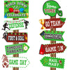 20 Pieces Football Party Sign Football Tailgate Party Supplies Concession Stand Decoration Football Team Party Decor Favors for