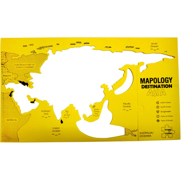 Imagimake Mapology Destination Asia Map Puzzle, Multi Color