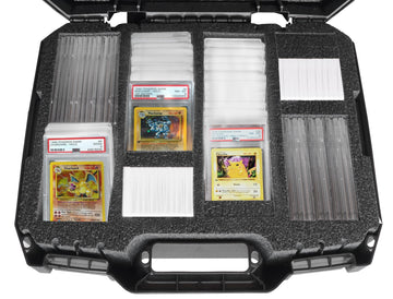 Case Club 84 Graded Card Slab Carrying Case Fits Psa Bgs Fgs & Sgc Graded Slabs - Sports & Trading Collector Storage Box Fits Pokemon Mtg Baseball- Travel Holder For Graded Slabs Sleeves & Loose Cards
