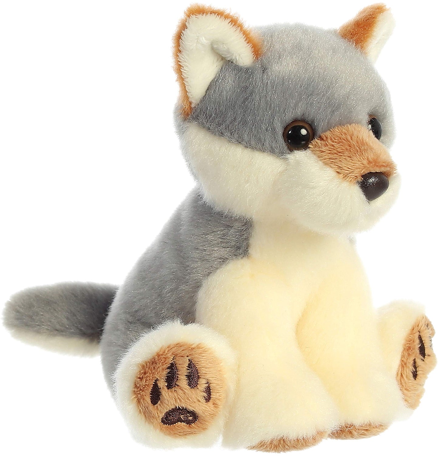 Aurora - Lil Monty Moose Lil Wiley Wolf - 5'' Lil Wiley Wolf Gray Model:03514