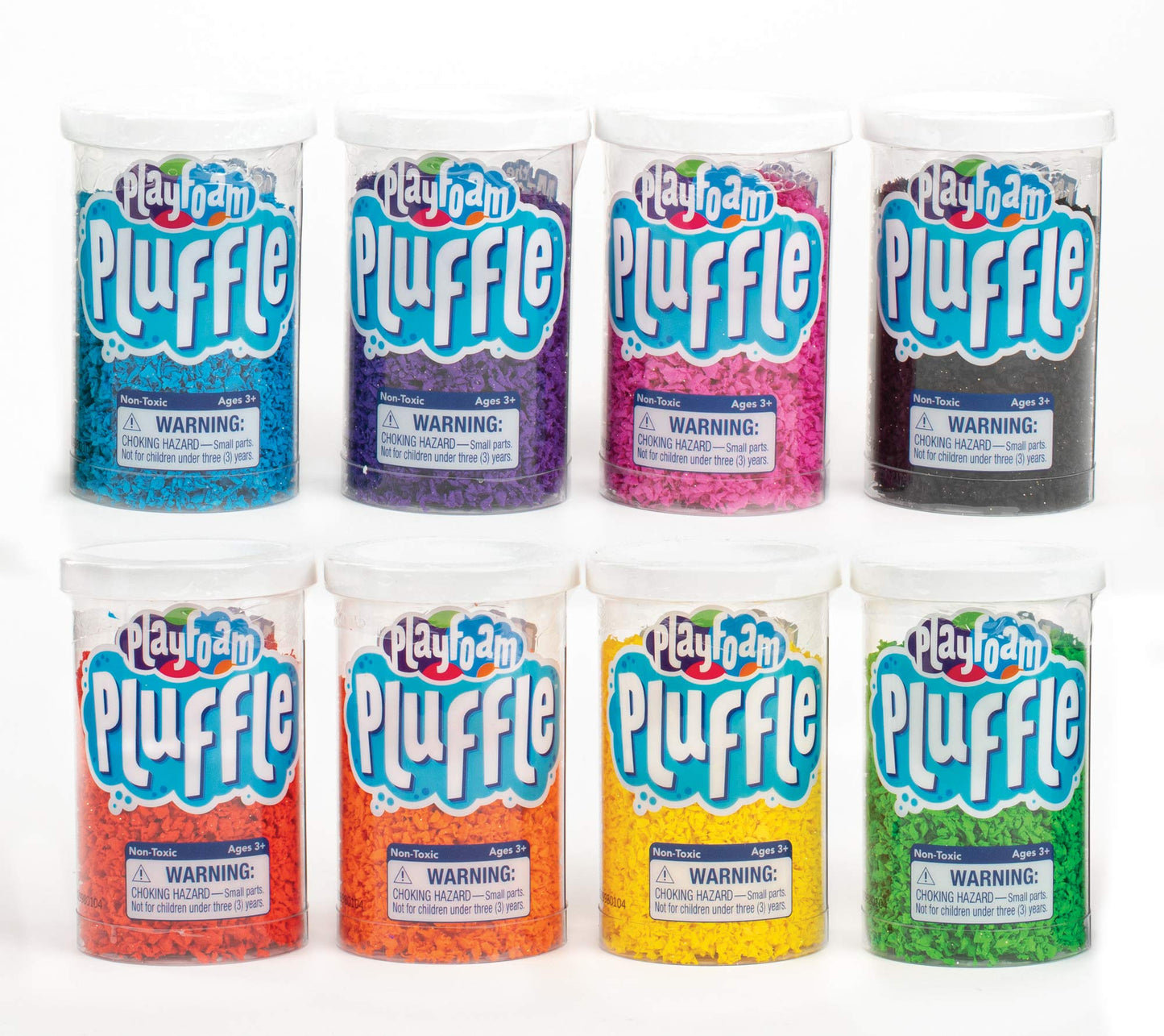Educational Insights Playfoam Pluffle For Sensory Bins With 8 Colors, Set Of 8, Ages 3+