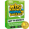Quokka Who Knows Better? - Science - Family Card Trivia Game | Fun Learning & Educational Questions For Families | Suitable For Boys & Girls