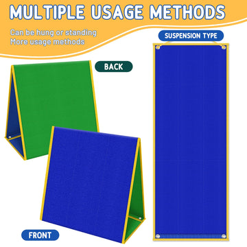 AKAYOK Foldable Felt Board for Toddlers Flannel Board Stories for Preschool Early Learning Interactive Storytelling Double Sided