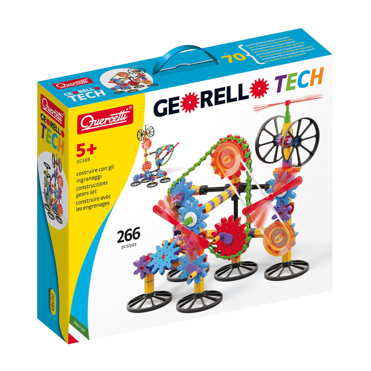 Quercetti Georello Tech 266 Pieces