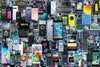 Mobile Mayhem Cell Phone Collage Puzzle for Adults and Kids | Difficult 1000 Piece Jigsaw Puzzle Toy | Brain Teaser Activity for