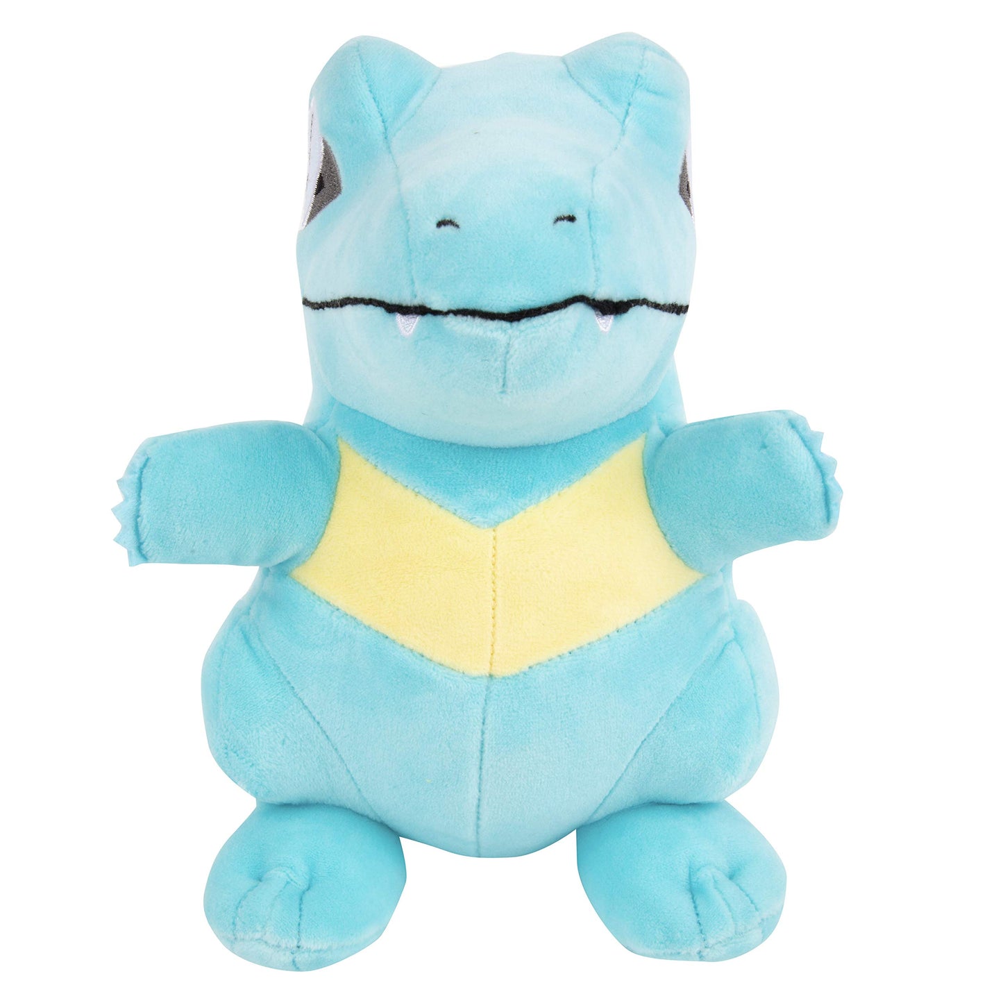 Pokémon 8' Totodile Plush - Officially Licensed - Gold And Silver Starter - Authentic Soft Stuffed Animal Toy Figure - Easter Basket Stuffer Gift For Kids, Boys, Girls - 2+