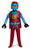 Nya Deluxe Ninjago Lego Costume, Small/4-6X