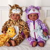 Babeside Black Baby Dolls Twins - 17Inch Realistic Soft Cloth Body Dolls With Brown Eyes, Perfect For 3+ Year Old Girls, Ideal F