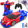 Transform Remote Control Car for Boys 4-7 8-12, 1:18 Scale Rc Cars for Boys Age 3-5 4-7, One-Button Deformation 360 Rotation Rob