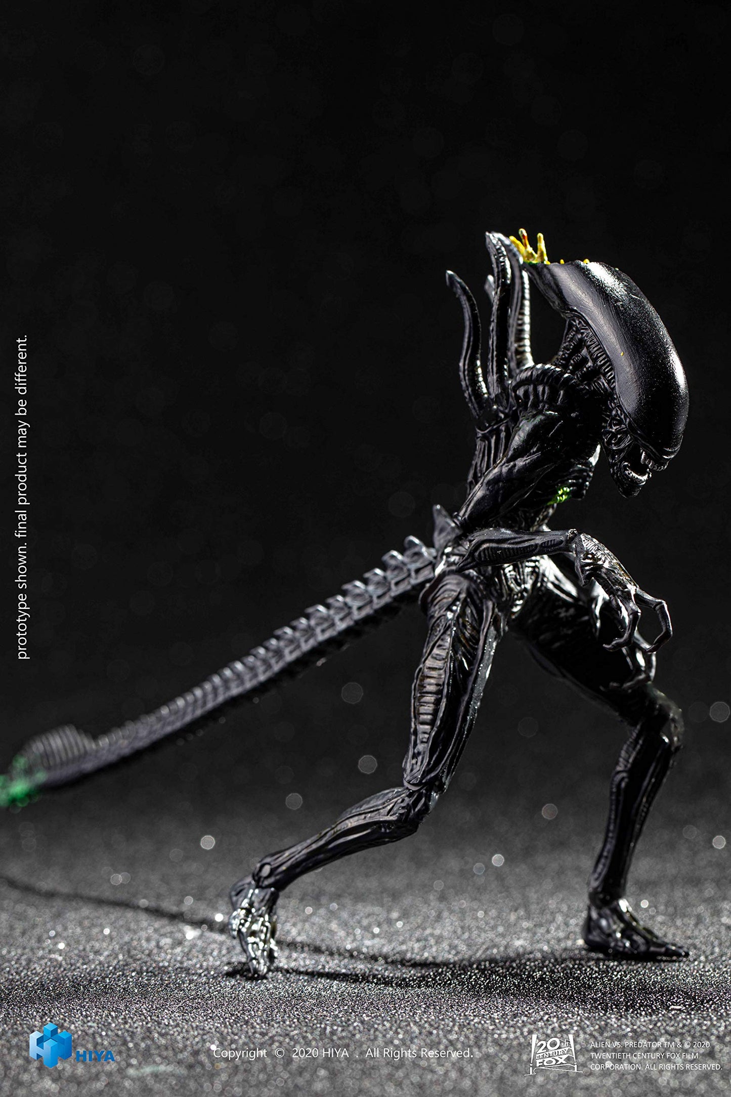 Diamond Select Toys Alien vs. Predator Blowout Alien Warrior Action Figure 1:18 Scale Multicolor LA0069