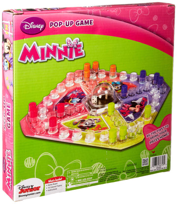 Disney Minnie Pop-Up Game - Multicolor, 10.5" Plastic Fun, Model 36753