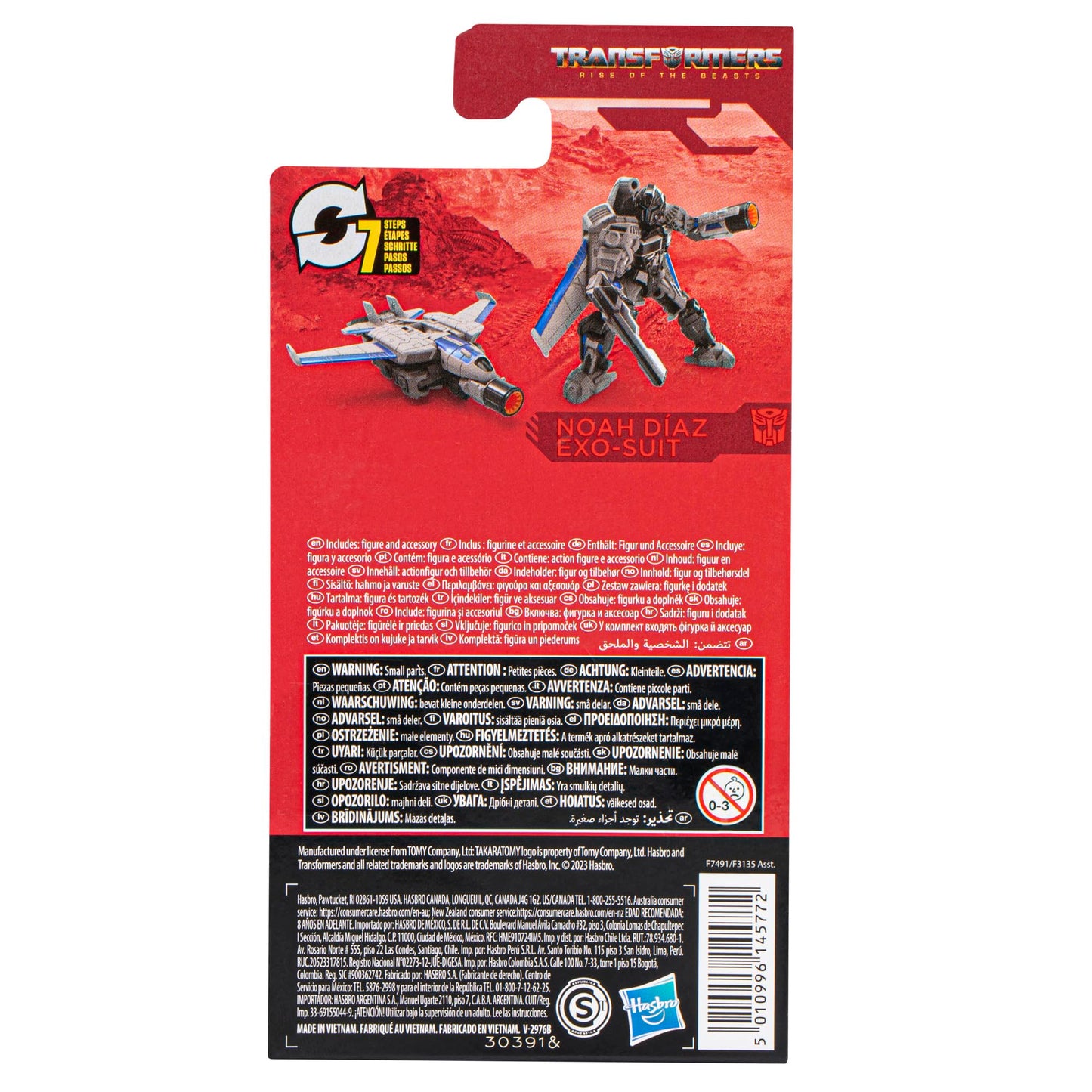 Transformers Toys Studio Series Rise Of The Beasts Core Noah Díaz Exo-Suit Toy, 3.5-Inch, Action Figures For Boys And Girls Ages 8 And Up