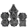 Udixi Metal Dnd Dice Set, 7Pcs Metal Polyhedral Dice Set D&D For Role Playing Games