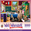 MasterPieces - 1000 Piece Jigsaw Puzzle, Bathtime Antics, Funny Animals, Activity for Adults, Family, Kids, Matte Finish, 19.25