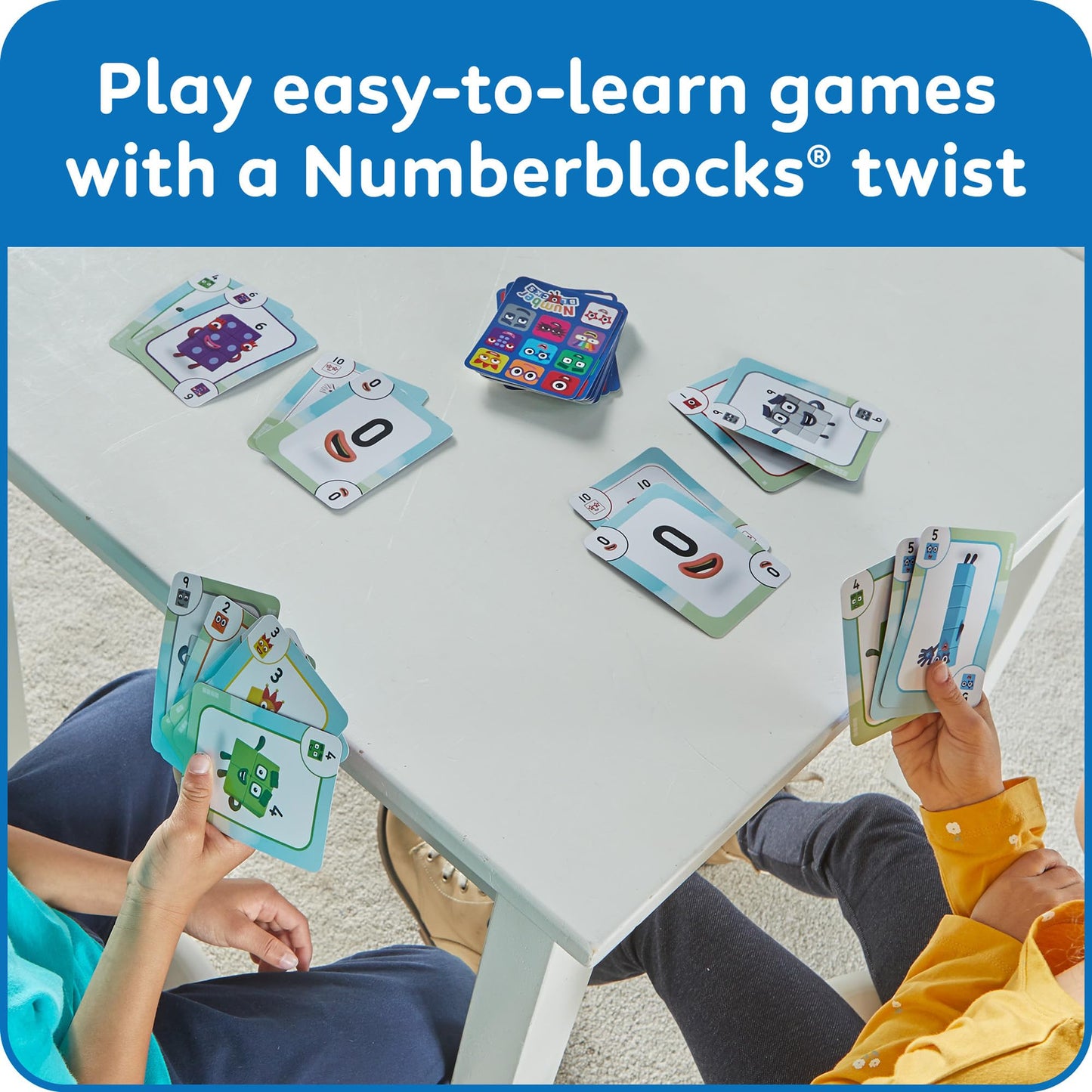 Hand2Mind Numberblocks Playing Cards, Deck Of Cards Themed, Preschool Math Games For Kids, Number Toys, Travel Toys For Toddlers 3-5, Kindergarten Learning Activities, Toddler Easter Basket Stuffers