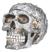 Diamond Plate Skull Container - Collectible Skeleton Figurine Model