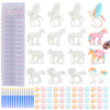 Unicorn Party Favors Painting Kit Pack 16 - BONNYCO | Pinata Stuffers, Kids Party Favors, Prizes for Kids, Unicorn Party Supplie