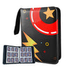enhanced Trading Card Binder 9 Pocket 900 Pockets Zip Card Collection Binder Album Card Holder with Removable 50 Sleeves Card Book for Trading Cards MTG TCG Sports Cards Gifts for Boys Girls