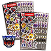Transformers Party Favors Bundle - 12 Pack Sticker Sheets for Kids Birthday Party Goodie Bags | Party Supplies for Boys & Girls