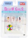 1 Beach Chaise and 1 Beach Umbrella) for 1/64 Scale Models by American Diorama''