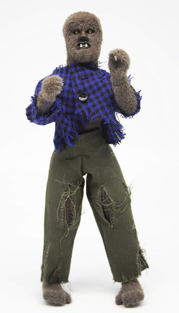 Mego Action Figures, 8” New Mego Werewolf - Full Body Flock (Limited Edition Collector’S Item)