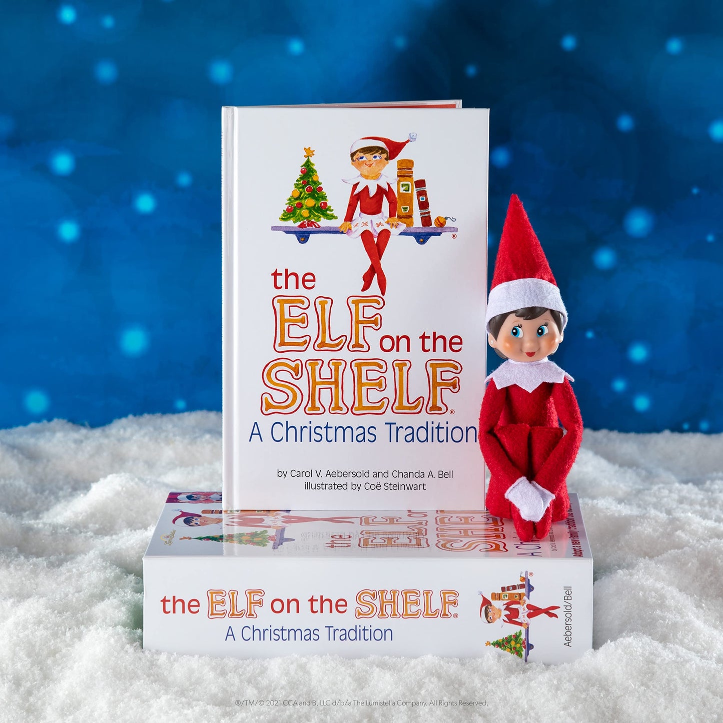 Elf On The Shelf - Blue Eyed Girl Scout Elf & Claus Couture Collection Ice Cream Party Outfit