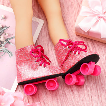 Bencailor 3 Pairs18 Inch Doll Boots Winter Doll Shoes Elf Doll Shoes American Dolls Shoes For Doll(Novelty Style)