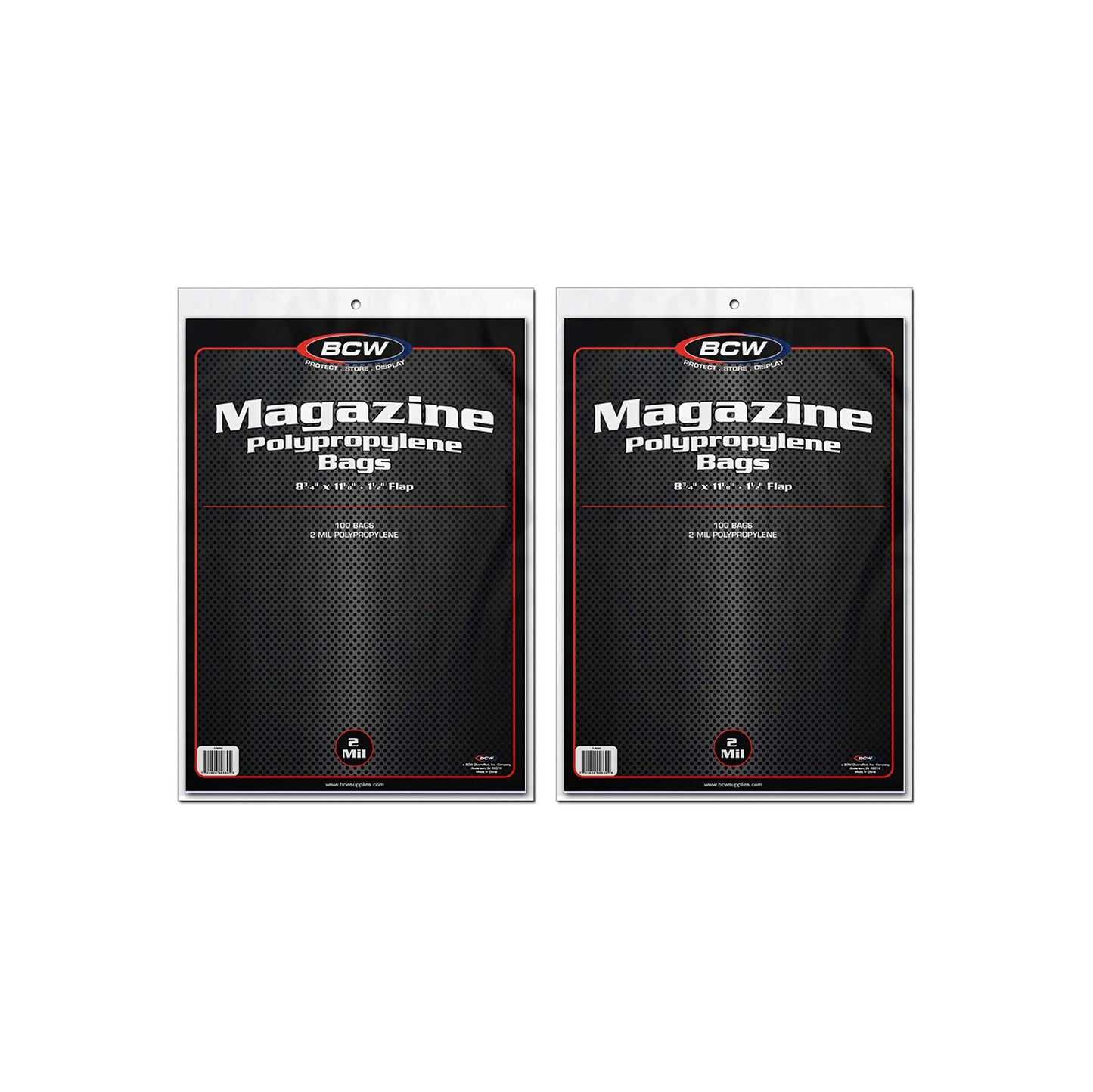 Bcw Magazine Bags - 200 Ct