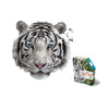 Madd Capp Puzzles - I Am White Tiger - 300 Pieces - Animal Shaped Jigsaw Puzzle
