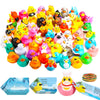 100 Pcs Cruise Ducks Tags Kits Includes 30 Pcs Cruising Ducks With 30 Pcs Cruise Duck Tags And 40 Pcs Rubber Bands Random Assort
