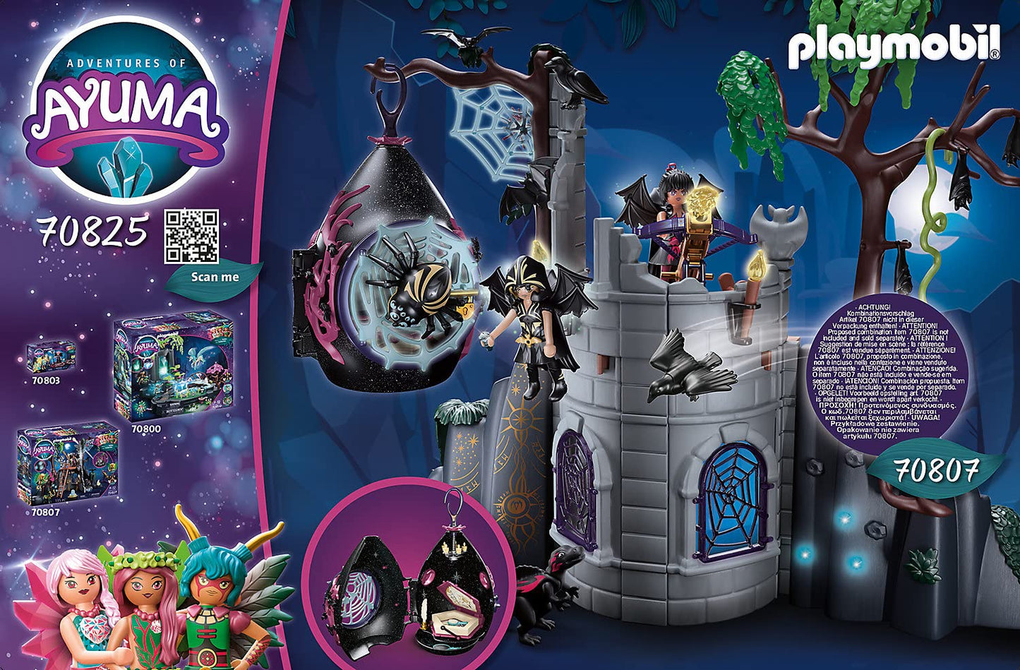 Playmobil Adventures Of Ayuma Bat Fairy House