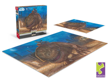 Ceaco 550-Piece Jigsaw Puzzle - Thomas Kinkade Mandalorian Collection - The Reckoning - Multi-colored - Model 2453-4