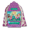 Mudpuppy Mermaids - 36 Piece Puzzle to Go Featuring Vibrant Underwater Scene Perfect Travel Activity for Children Ages 3 and Up