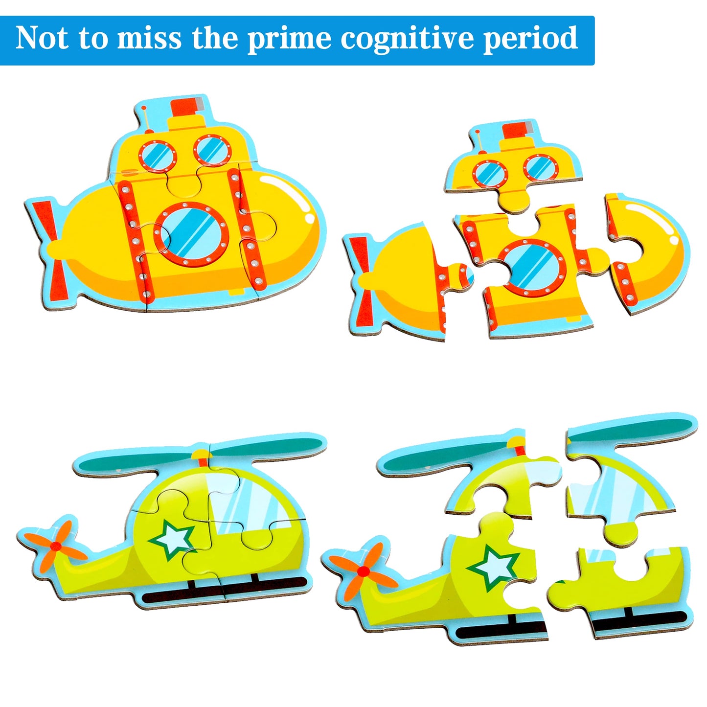 Magnetic Puzzles For Kids Ages 1-3, Travel Toddler Puzzles Ages 2-4 Year, Space Car Activities Toy For Boys & Girls 3-5 Yo - Lea