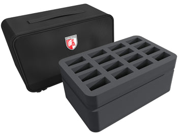 Feldherr Mini Plus Figure Case for 32 Miniatures & Monsters/Tanks - Perfect Storage Solution for Tabletop Games