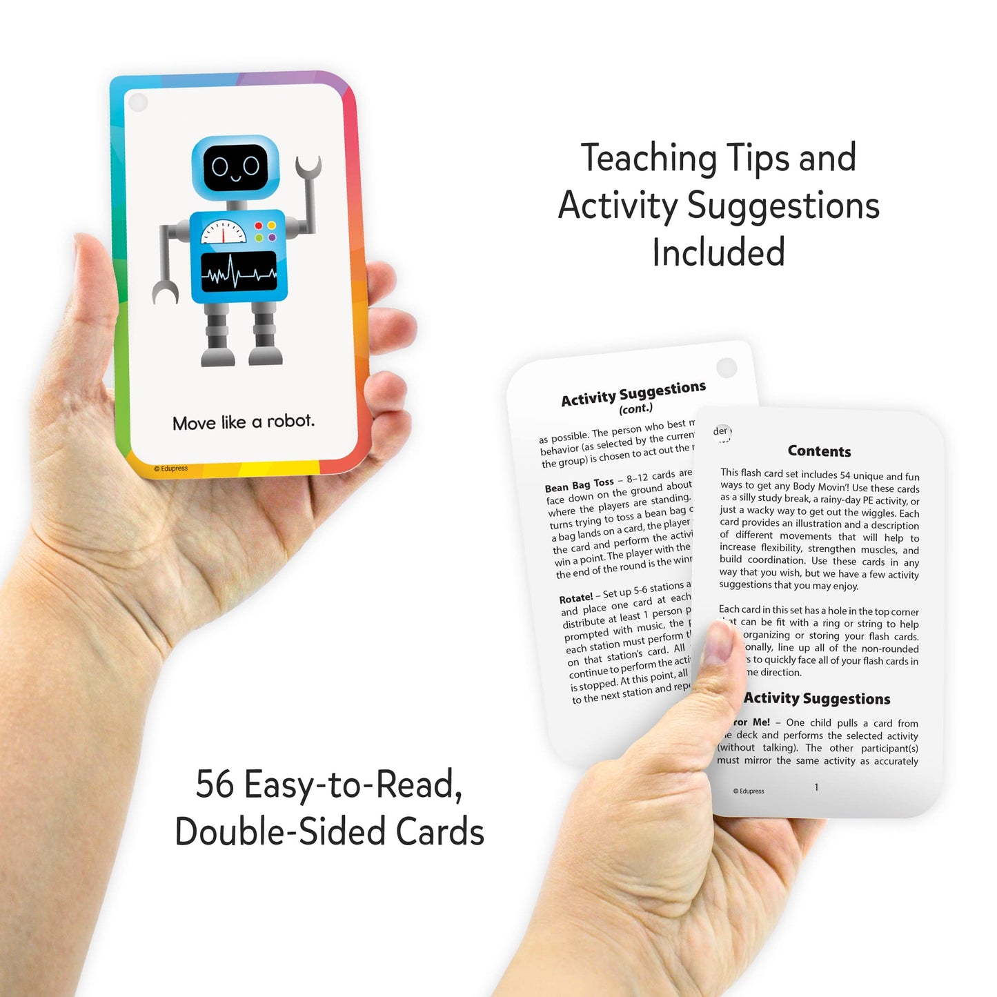 Body Movin Flash Cards