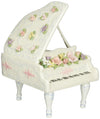 Cosmos Porcelain Piano Musical Figurine