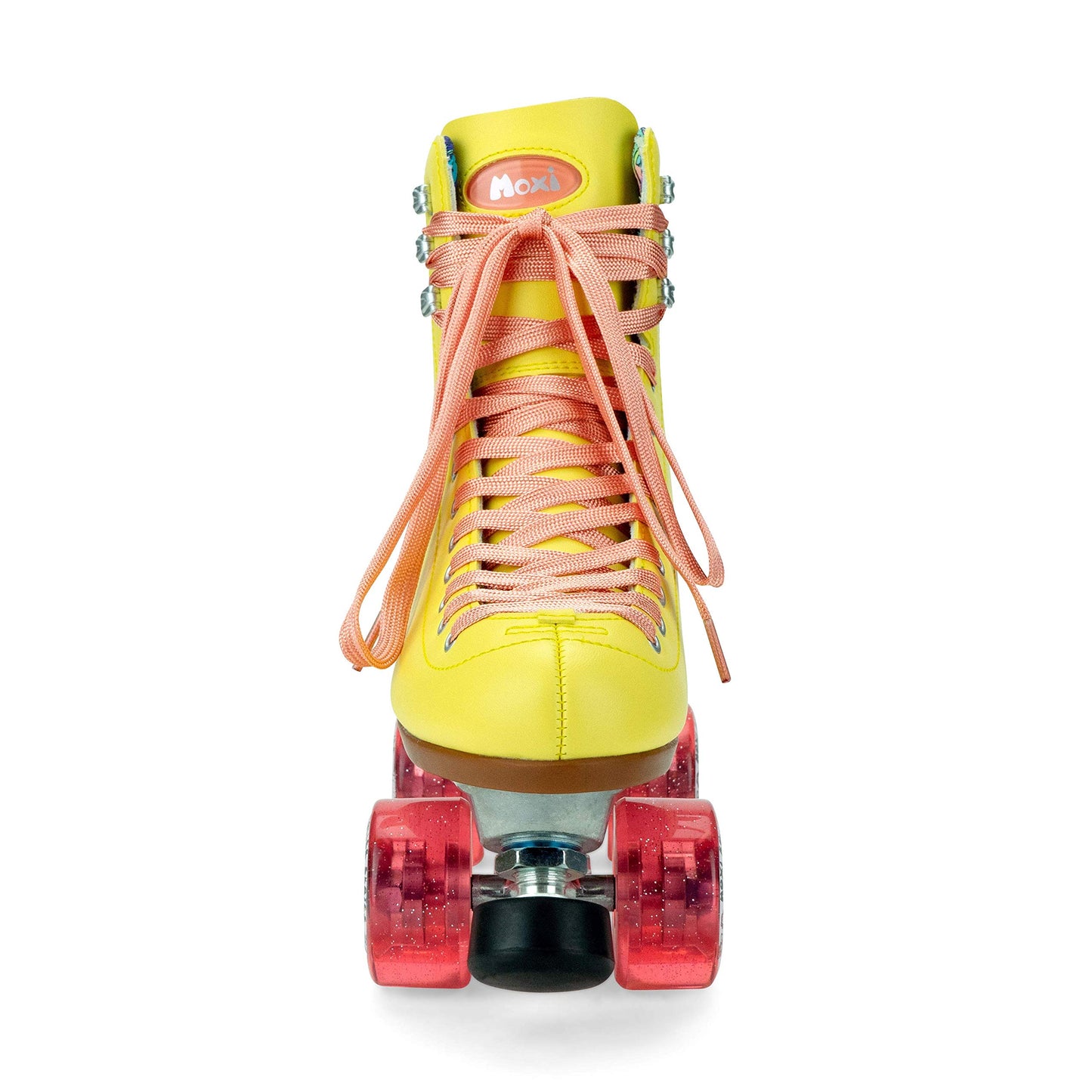 Moxi Beach Bunny Roller Skates - Fashionable Womens Roller Skates | Strawberry Lemonade | Size 4