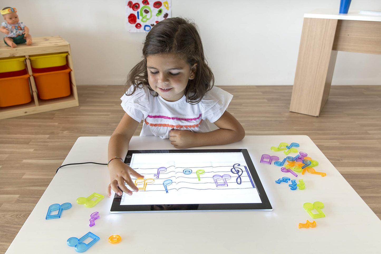 Miniland Translucent Musical Counters For Musical Learning And Development