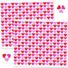 Small Heart Stickers for Kids,4000 PCS 1/2 Tiny Mini Sticker, Red and Pink,18 Sheets, Love Shape Stickers for Party Favors,Gift