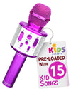 Move2Play, Kids Karaoke Microphone | Includes Bluetooth & Pre-Loaded Songs | Christmas & Birthday Gift | Toy For All Ages - 2, 3, 4, 5, 6+ Year Old Girls, Boys & Toddlers