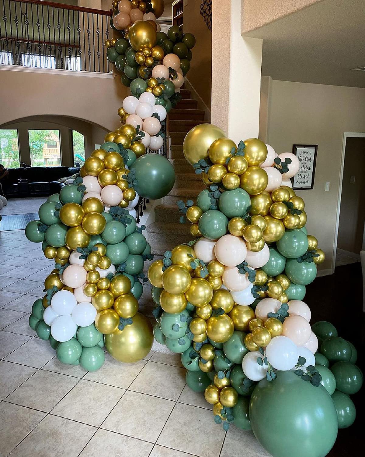 Metallic Gold Balloons 5 Inch 100 Pack, Jogams Gold Chrome Balloons For Birthday Party Wedding Baby Shower Festival Anniversary