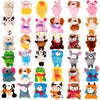 JoyRapt 36 Pack Small Stuffed Animals - Plush Fabric Party Favors, Easter Basket Stuffers, 2.3"-2.5" Each, Bulk Gifts for Kids