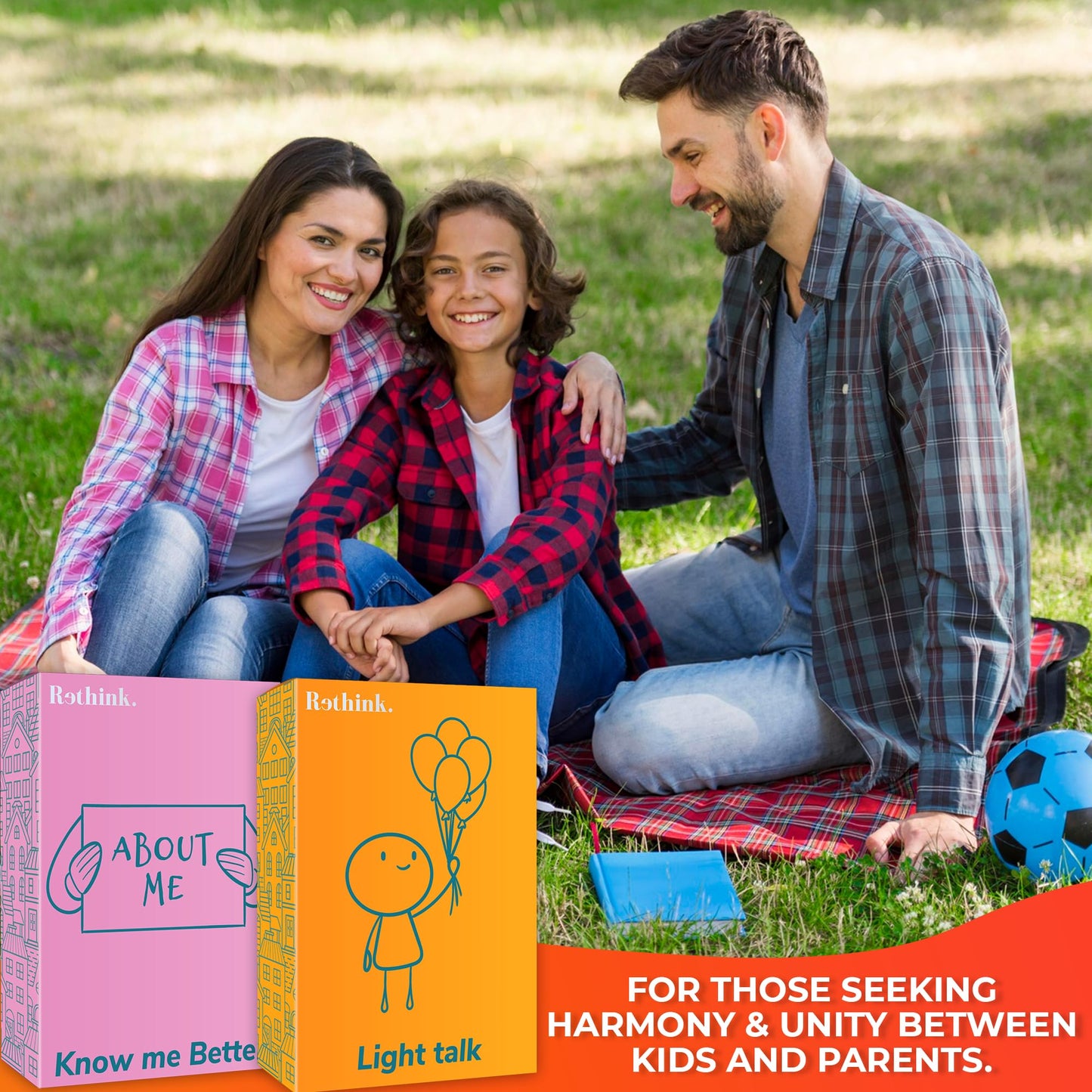 Quokka Conversation Cards Game - Family Edition | 500 Questions | Premium Version | Share Thoughts - Fun Talking Board Game For Family Night