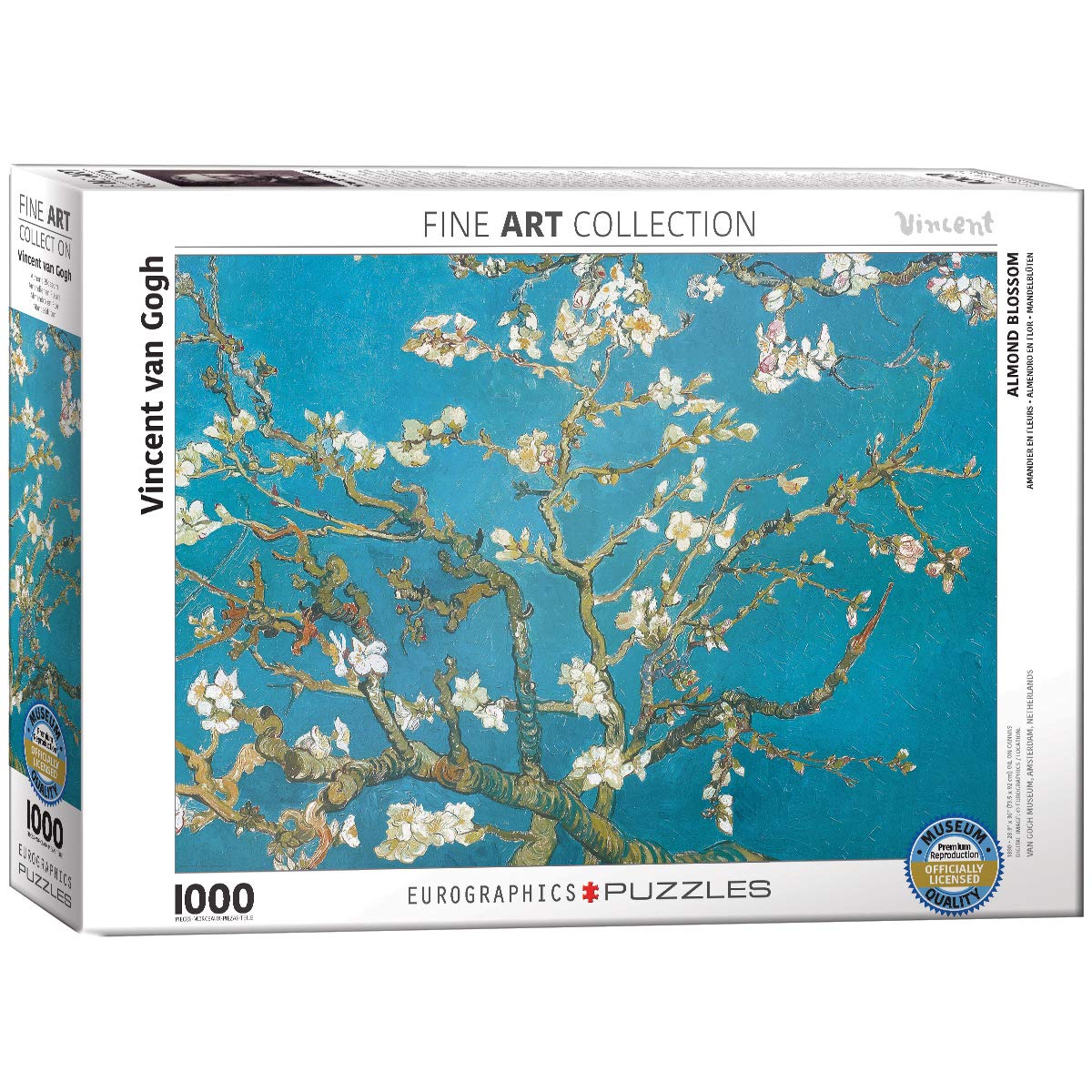 Eurographics Almond Branches By Vincent Van Gogh 1000-Piece Puzzle
